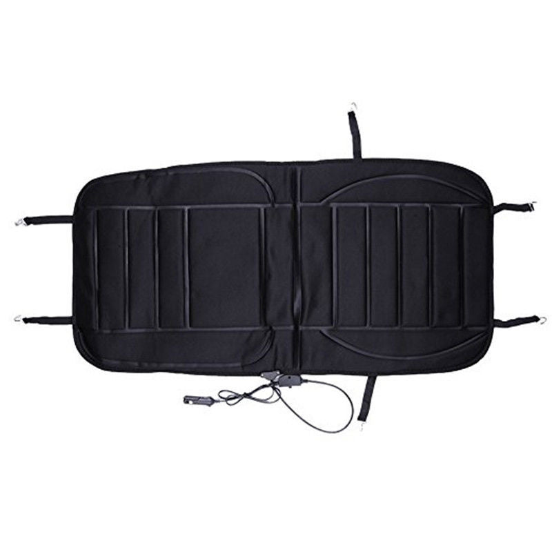 1Pc Car Winter Heated for Seat Cushion Cover Hot Mat Heating Warmer Black Heater Pad
