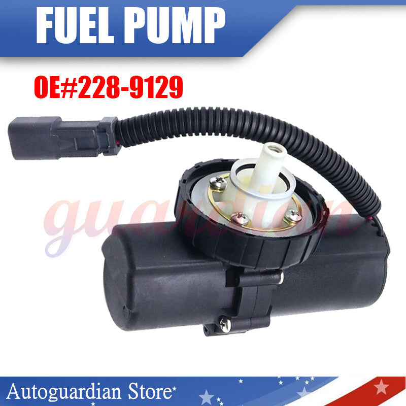Fuel pump compatible with Caterpillar backhoes 414E, 416D, 416E, 420D, 420E, 422E, 424D, 252B.