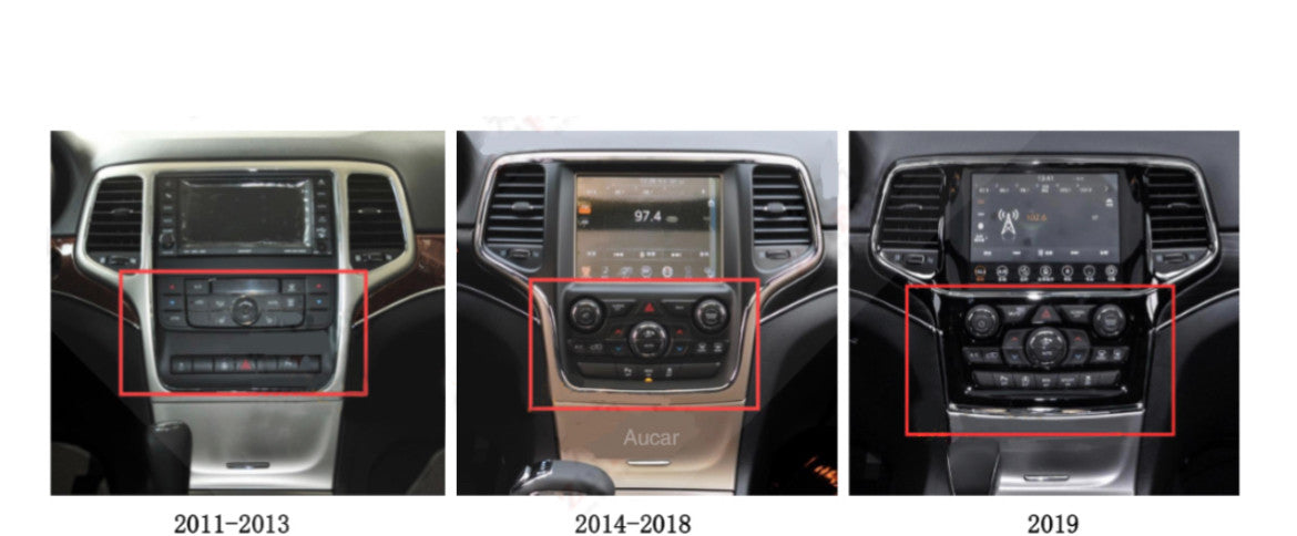 8+128G Android GPS Navigation Wifi 13.6 for Jeep Grand Cherokee 2012~2022 radio