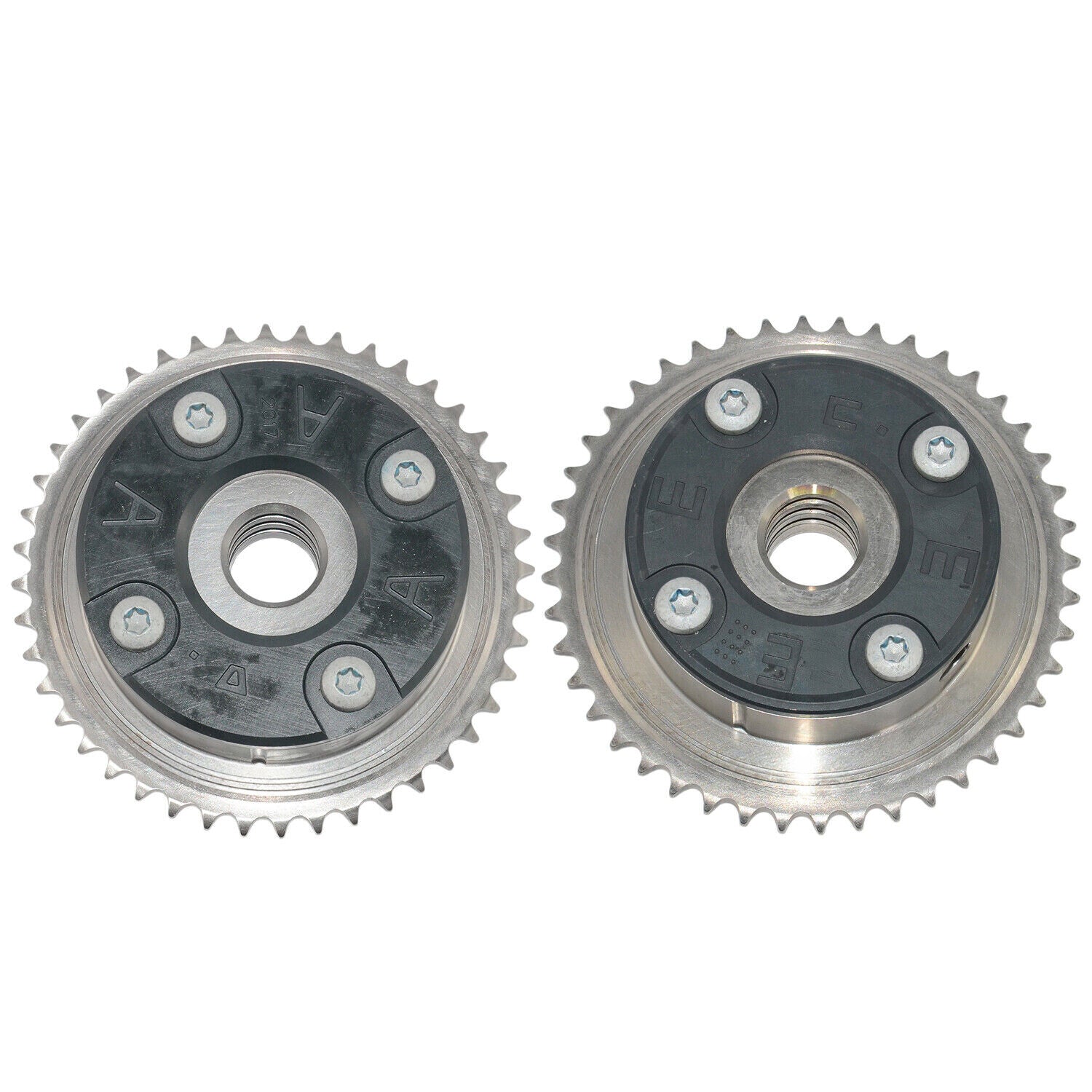 2pcs Camshaft Adjuster For 2710500900 2710500800 for Mercedes-Benz C230 Coupe/Sedan