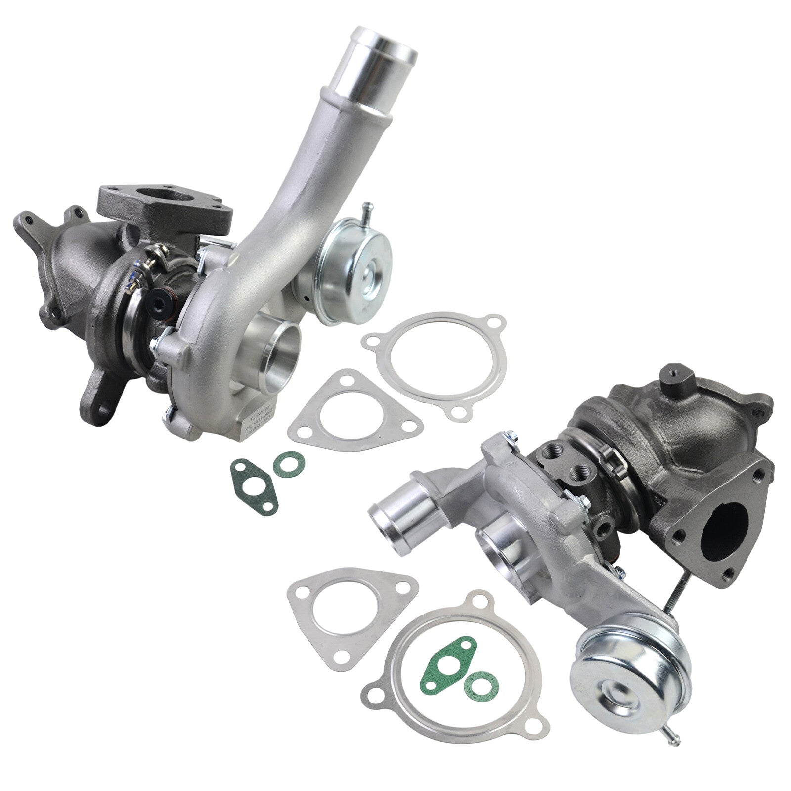 Left + Right Turbo Chargers for Ford Flex Taurus Explorer Sport for Lincoln MKS MKT