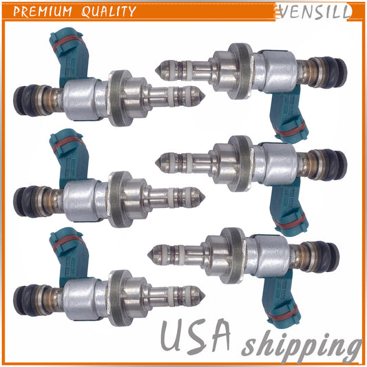 6PCS Fuel Injectors 23250-31020 for Lexus IS250 2006-2013 GS300 2006 2.5L-V6