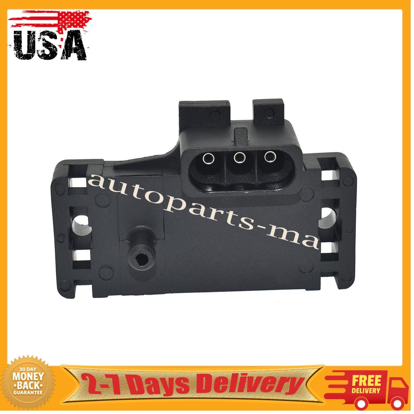 Manifold Absolute Pressure Sensor 12569240 for Chevrolet for Isuzu for GMC for Pontiac