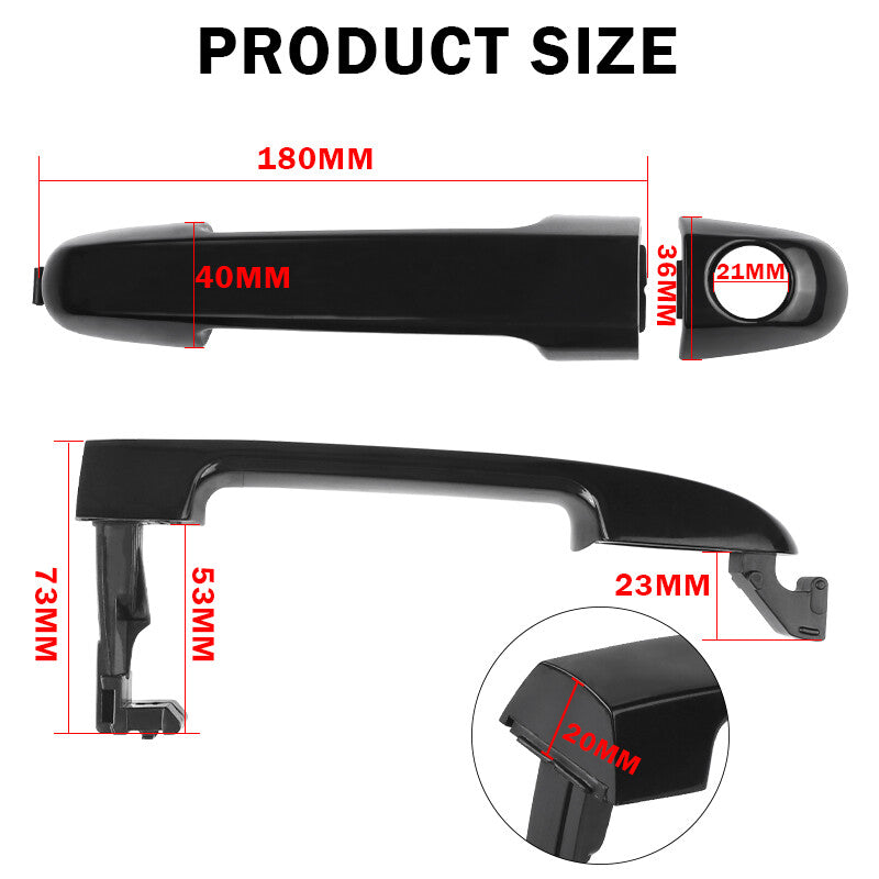 Front Left Driver Side DOOR OUTER HANDLE For 2007-12 for Hyundai for Elantra 826512H000