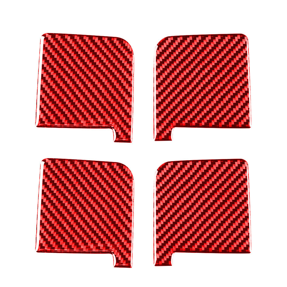 4¢ª T¨¹rgriff-Sch¨¹ssel-Abdeckungs-Verkleidung f¨¹r for Toyota Tundra 2014-2021 Rot