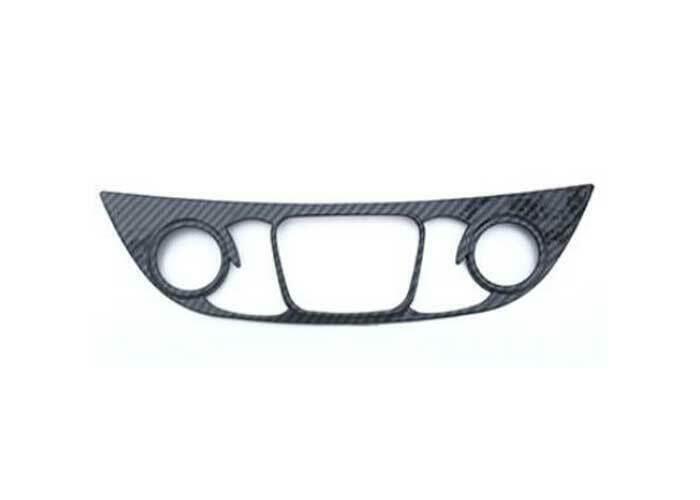 for Chevrolet Malibu 2016-2021 Carbon Fiber Console AC Button Control Frame Trim
