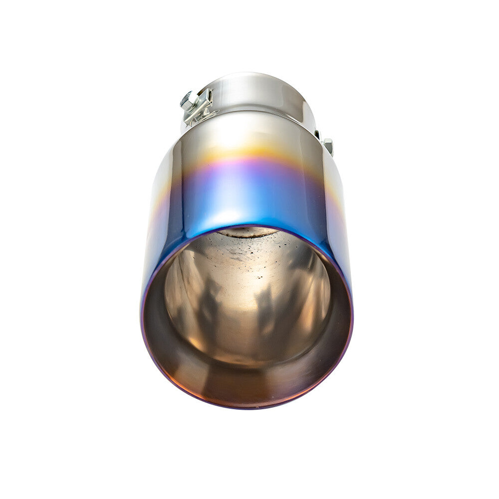 2.5'' ID Universal Stainless Steel Exhaust Muffler Tip 3.5in OD 150mm Screw Tips