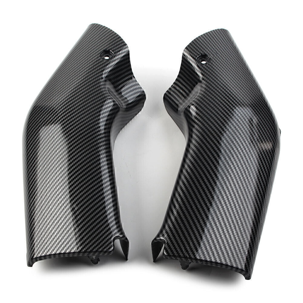 Carbon Fiber Front Side Dash for RAM Air Duct Cover Fairing Fit ZX6R 2000-2002