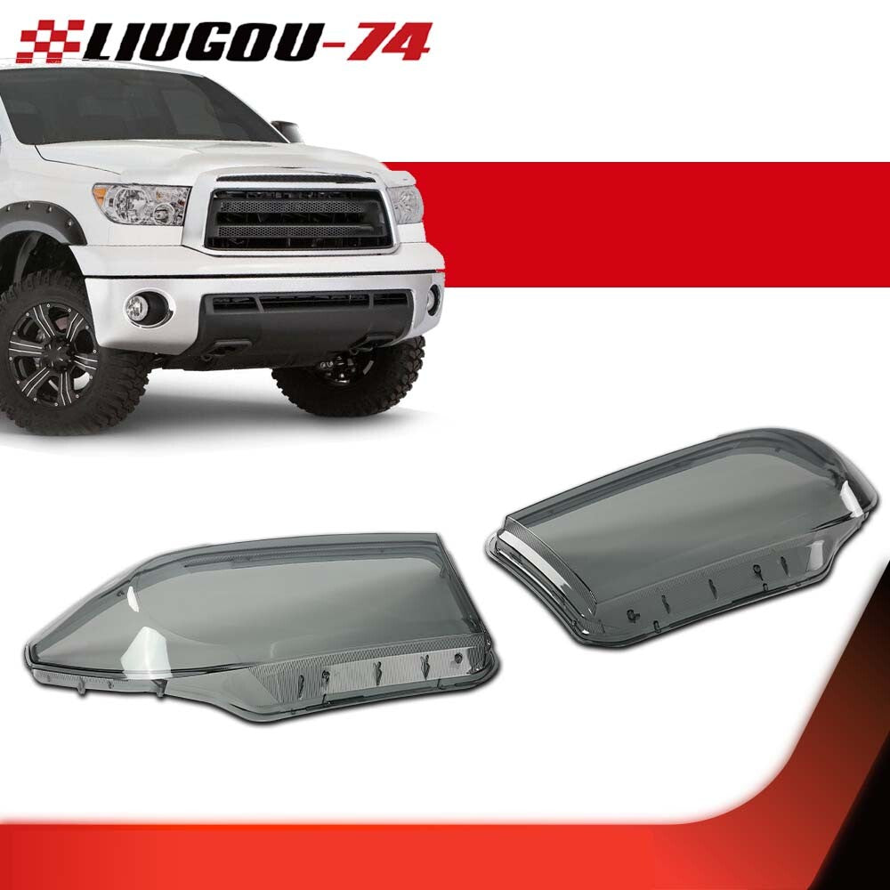 Suitable for 2007-13 for Toyota Tundra and 2008-17 Sequoia headlights, lenses, and smoke covers.
