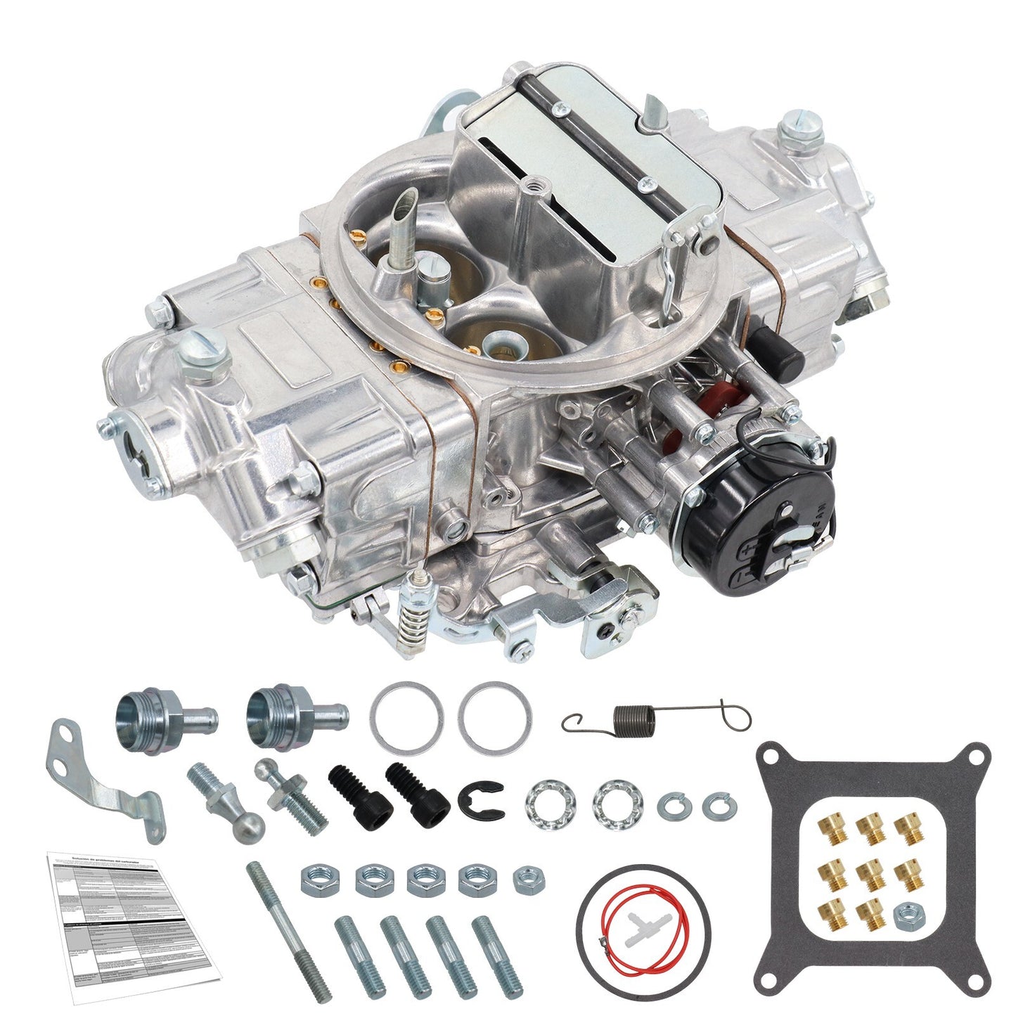 Carburetor Mechanical Secondary For Quick Fuel BR-67214 850 CFM Brawler Street