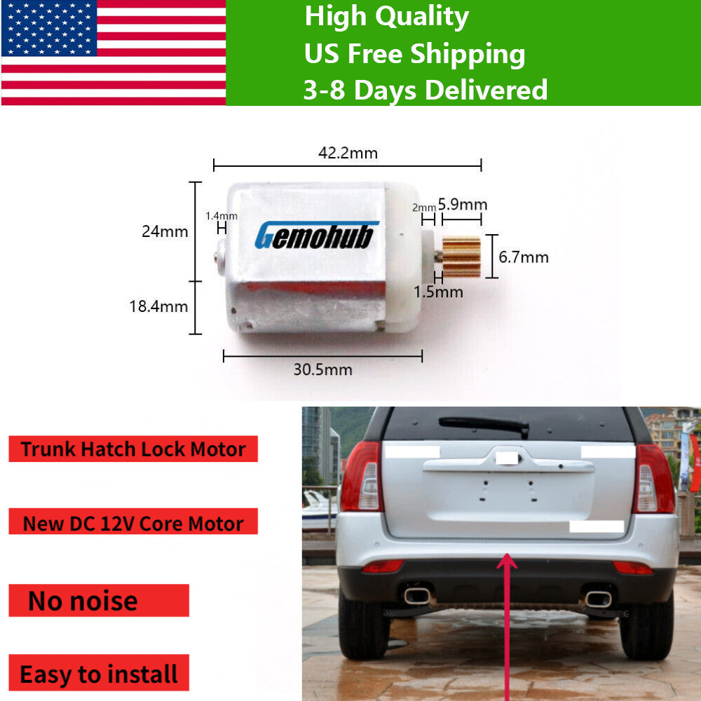 Rear Trunk Lock Latch Motor FC280SC-20130 for 2021-2023 for Ford EVOS