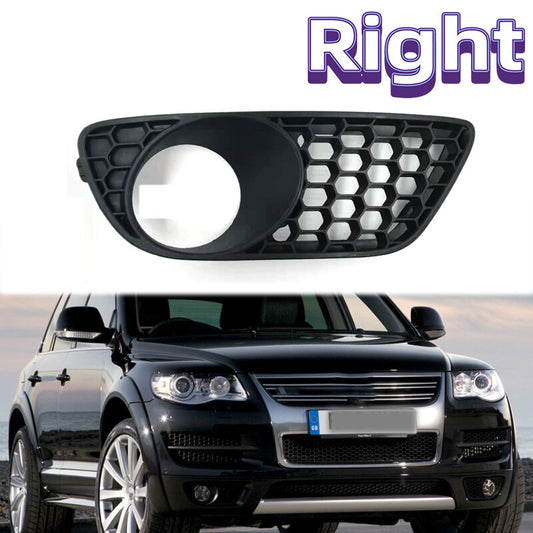 Right Front Bumper Fog Light Cover Grille Grill for VW Touareg Rline 2007-2010
