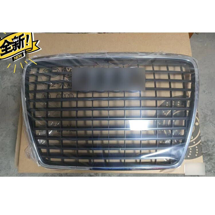 Front Mesh Grille Bumper Grill Fit for Audi A6 C6 2009 2010 2011 Gray Griles New