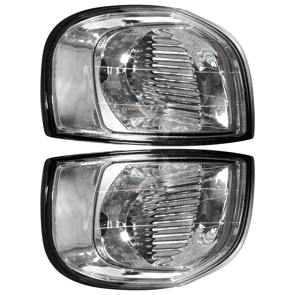 Pair RH+LH Corner Lights Parking Lamps Turn Signal Light for Volvo S80 1999-2006