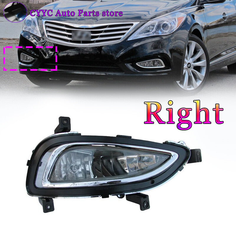 Right Front Bumper Fog Lamp Daytime Running Light for Hyundai Azera 2011-2014