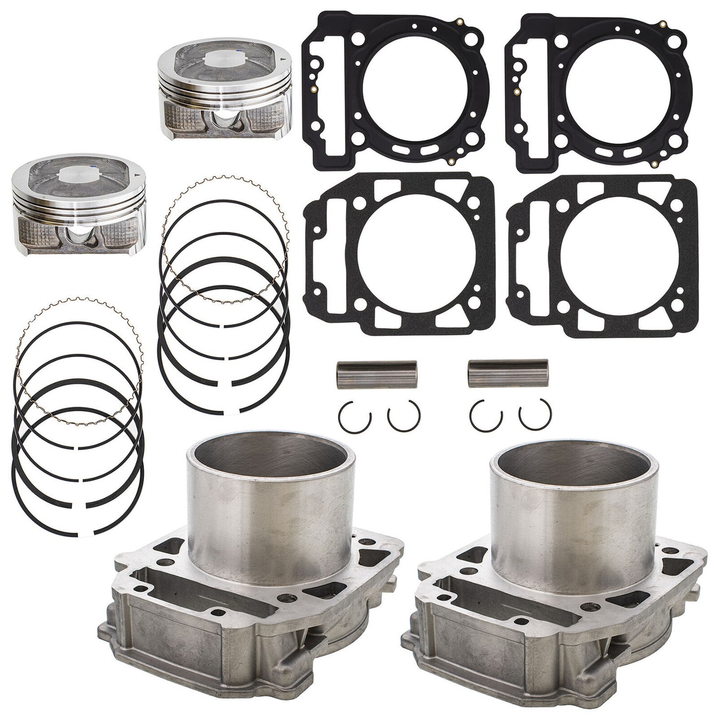 2 Set Cylinder Piston Kit For Bombardier BRP Can-Am Outlander Max 800 06-15