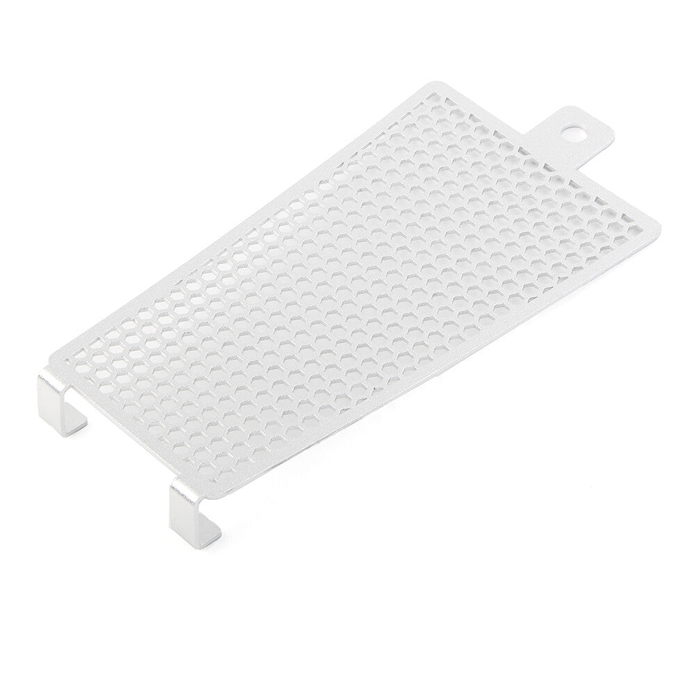 Oil Cooler Radiator Grille for Harley Softail Deluxe Low Rider Fat Bob Silver