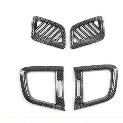 2017-2022 for Honda CRV CR-V Dashboard Air Vent Cover Trim Carbon Fiber ABS 4X