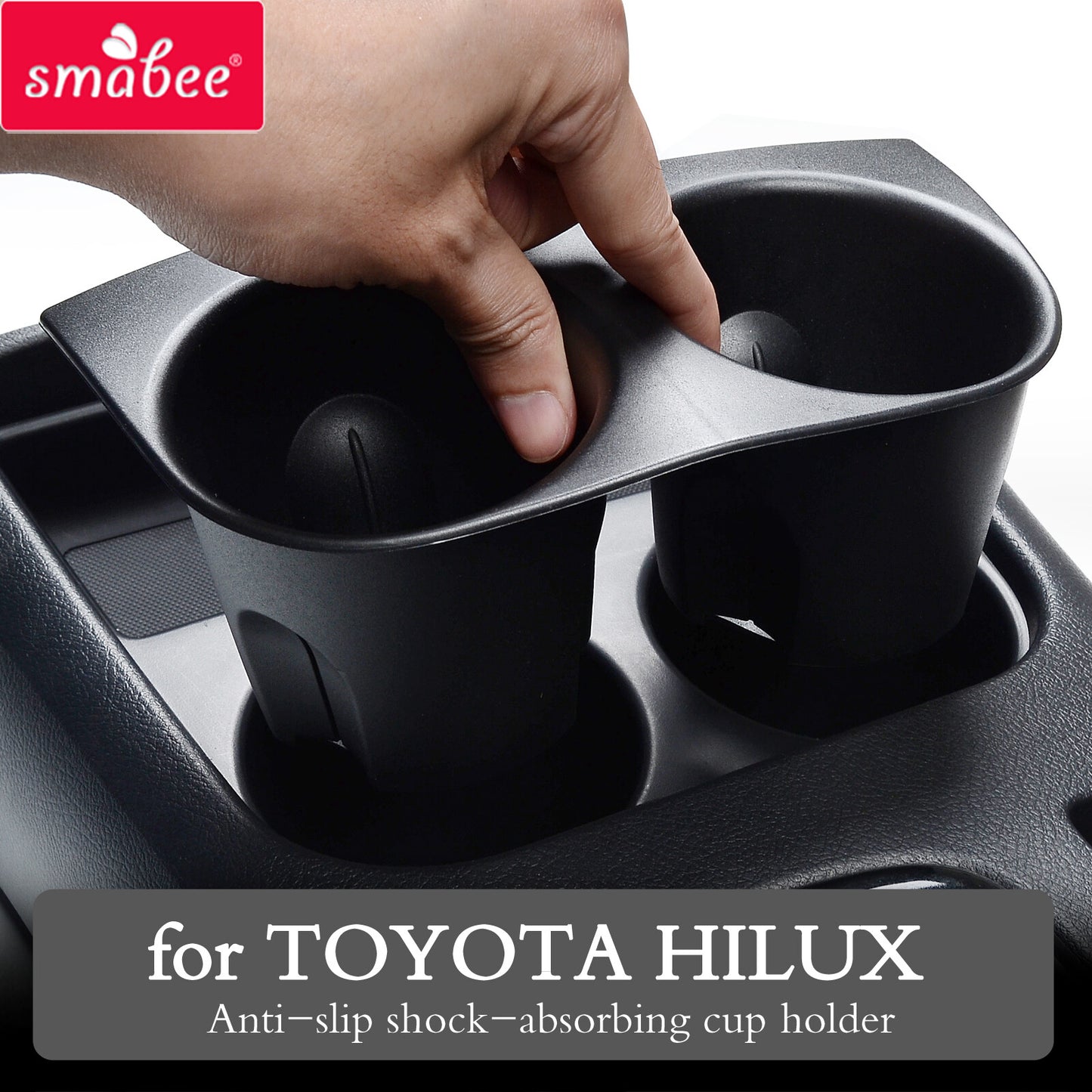 Water Cup Holder Storage Box for Toyota Hilux SR5 4x4 2015 - 2022 REVO Central
