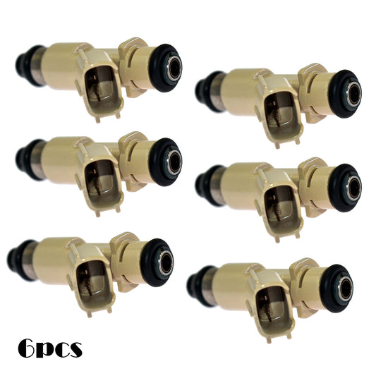 6pcs Fuel Injector for 2005-2007 for Honda Accord Hybrid 3.0L V6 16450-RDV-J01