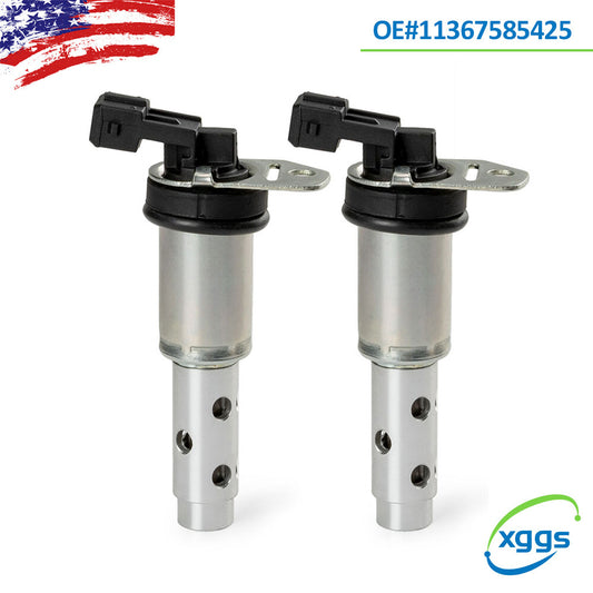 2PCS New Variable Timing Control Valve Solenoid VVT for BMW 328i X3 VANOS Z4