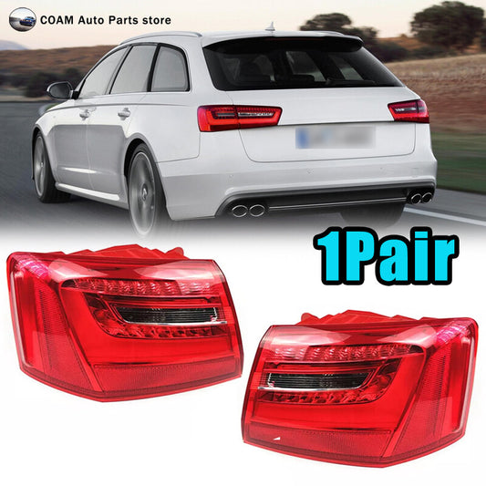 1. Dual external LED taillights and brake lights suitable for Audi for A6 2012-2016 assembly.