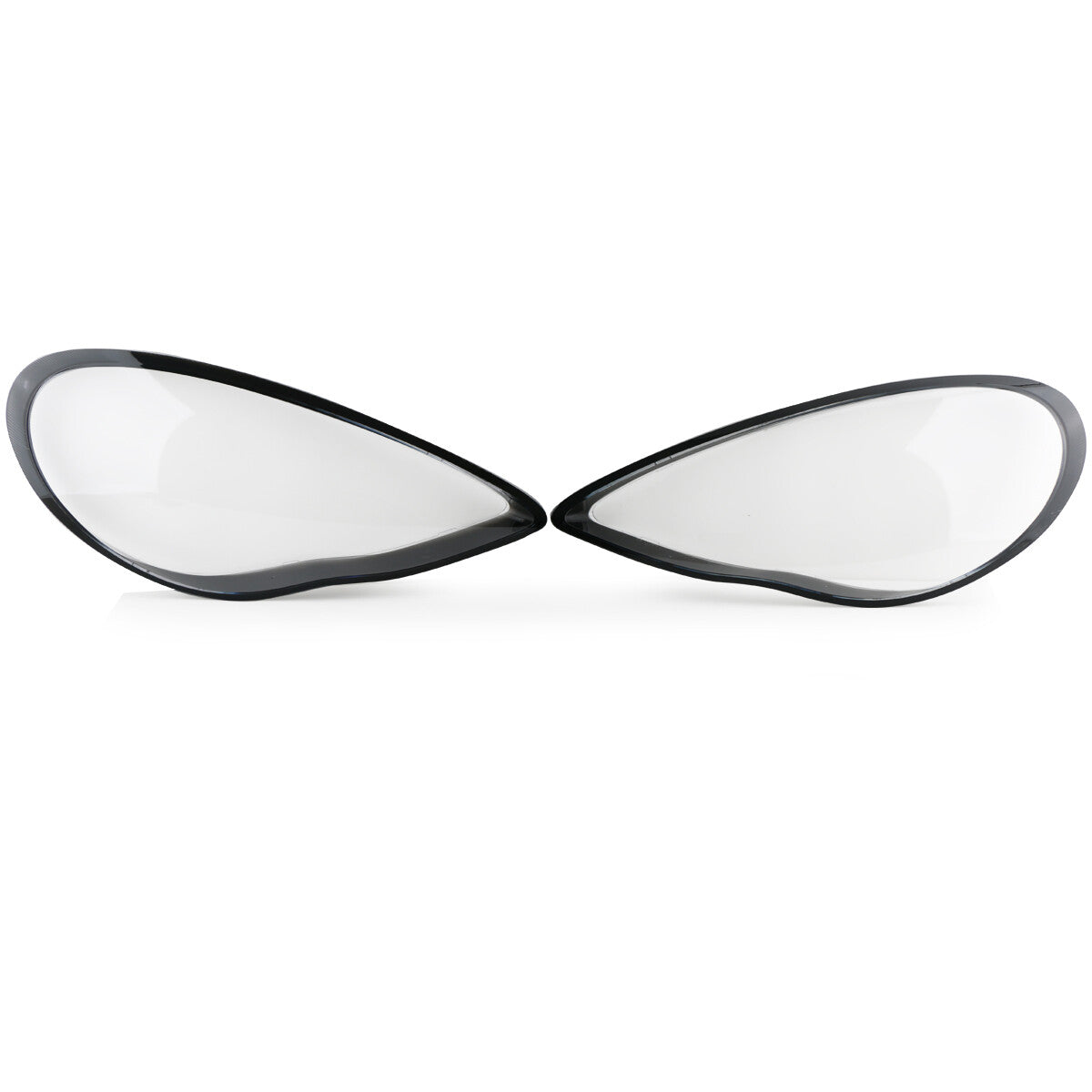 2 Headlight Lens Covers for Porsche for Panamera 2011 2012 2013