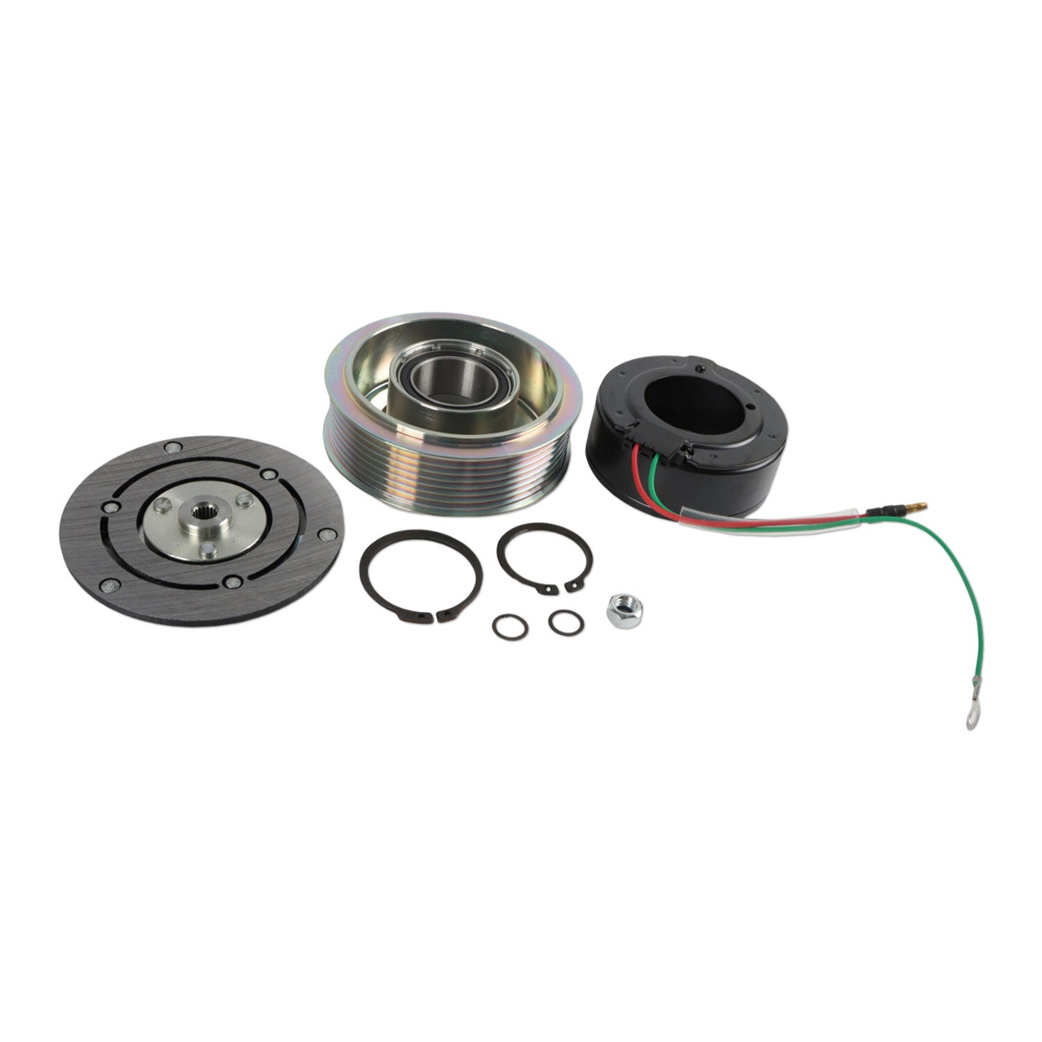 A/C AC Compressor Clutch Kit For 2007-2014 for HONDA CR-V CRV 2.4L 80221-SNA-A01