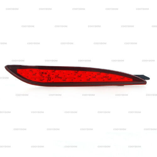 A pair of rear bumper signal reflector light strips with bulbs suitable for Hyundai for Elantra 2012-2014