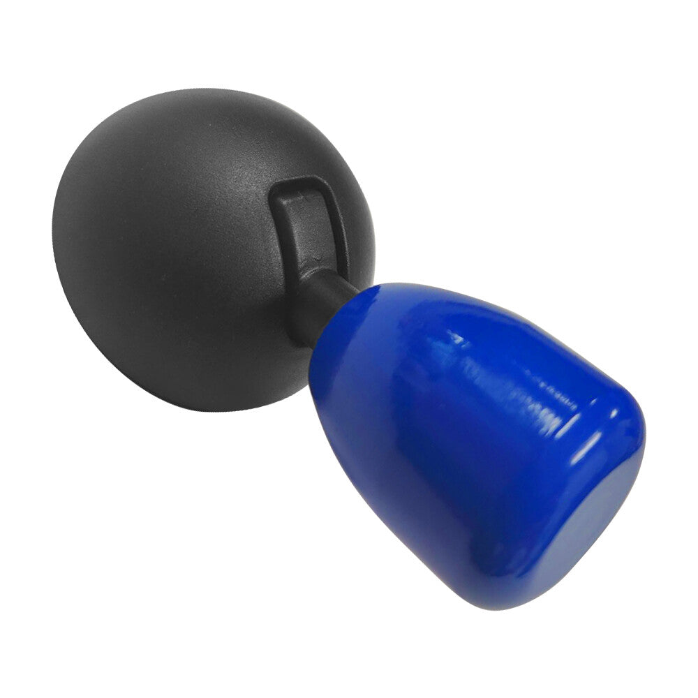 Car Push to Start Button Rocker Engine One-Touch Lever Starter Cover Metal Blue
