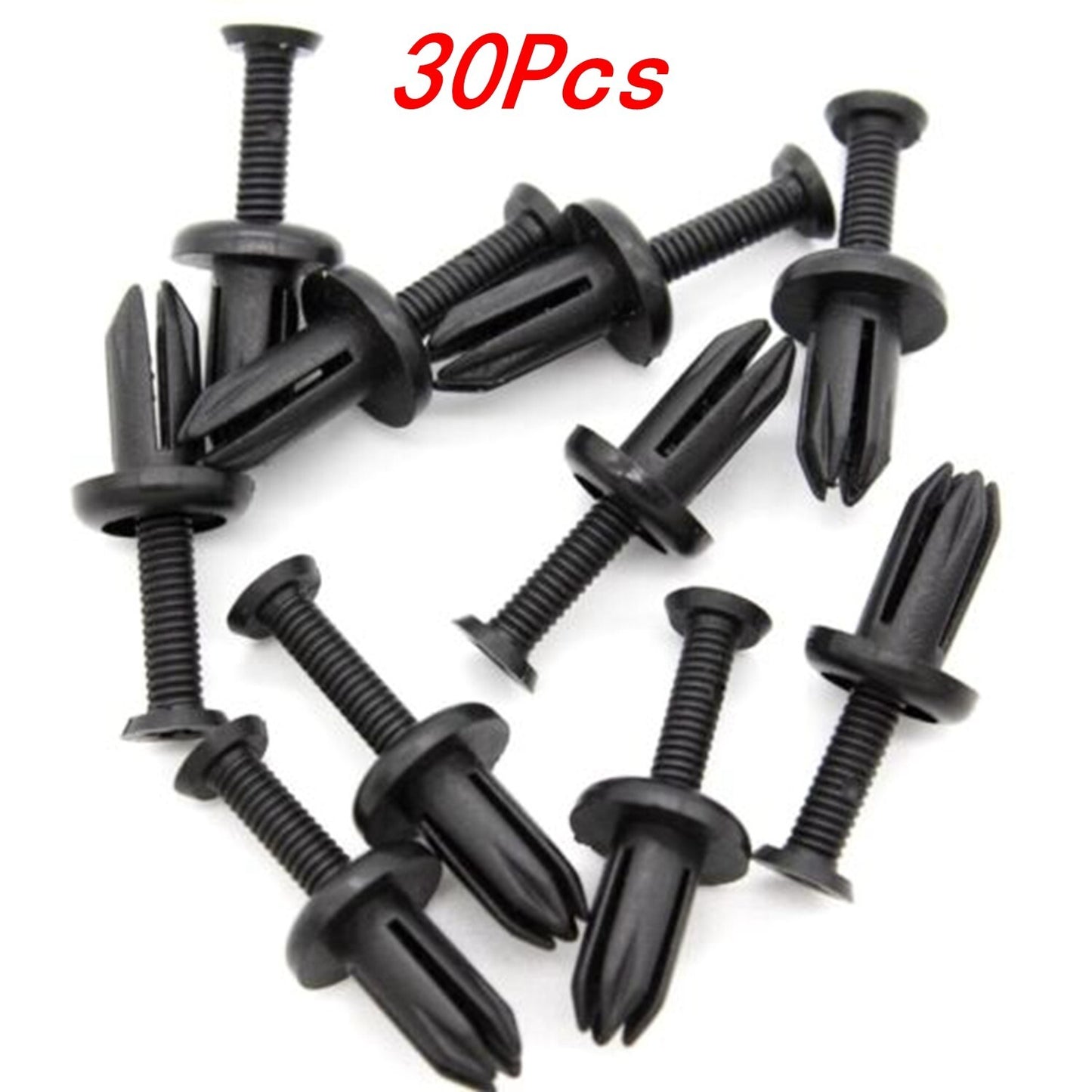 30pcs Front Bumper Fascia Clips Fastener Screws Clamp for Toyota 90467-05090-B1