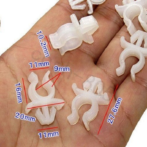 3 Pcs Car Hood Prop Rod Retainer Clips for Nissan