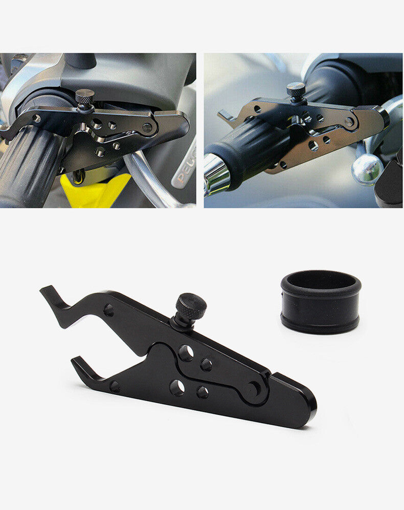 Universal Motorcycle Assist Retainer Grip Motorbike Cruise Control Throttle Lock