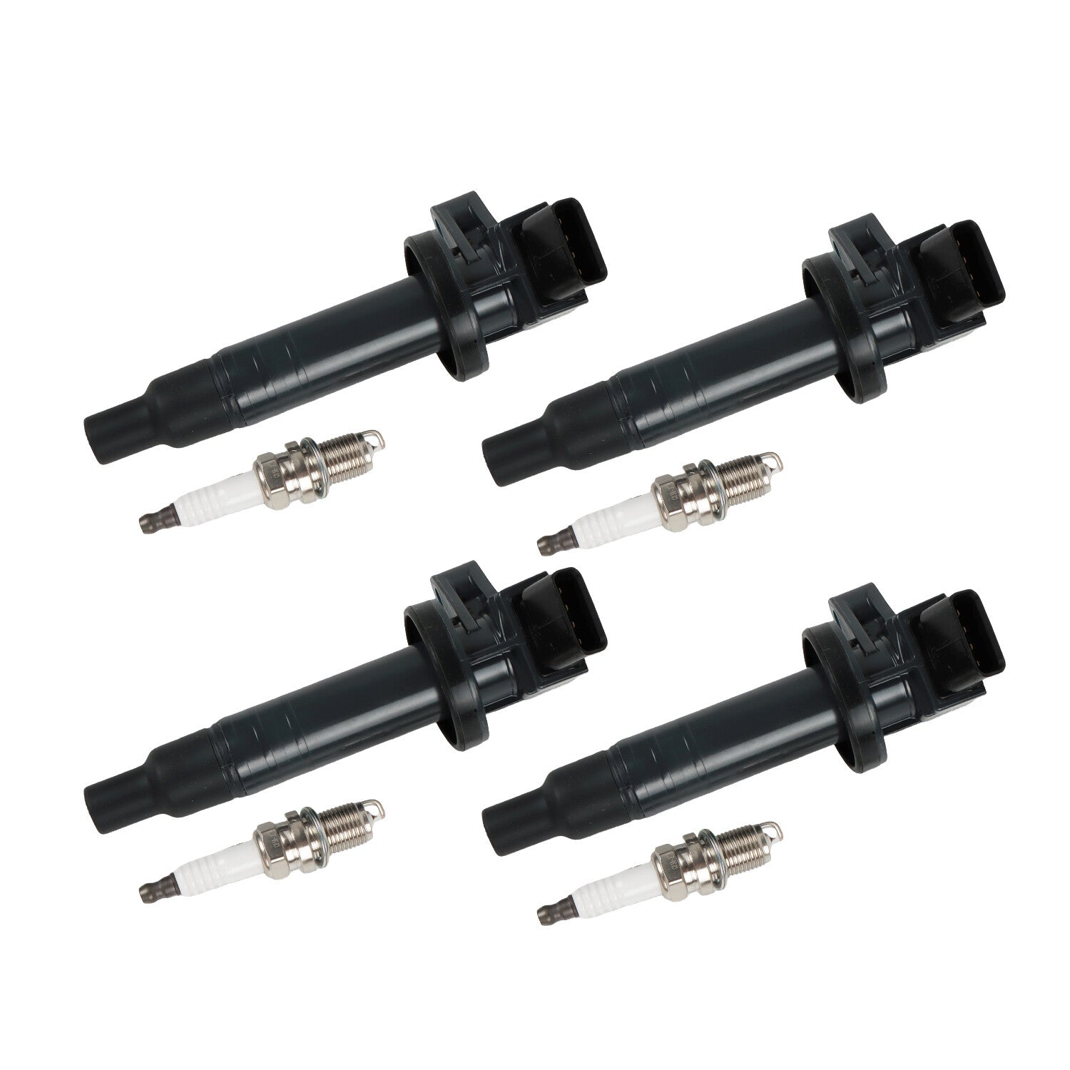 4x Ignition Coils + 4x Iridium Spark Plugs for Corolla for Toyota Matrix Celica00-08