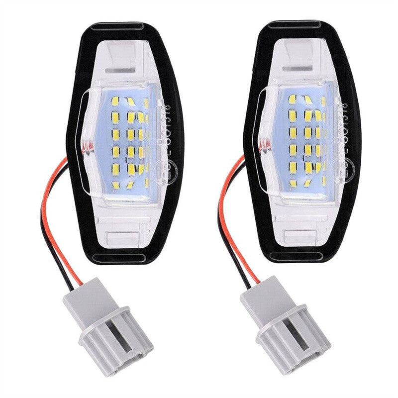 2Pcs LED License Plate Light Direct 6K for Acura TL TSX MDX for Honda for Civic Accord