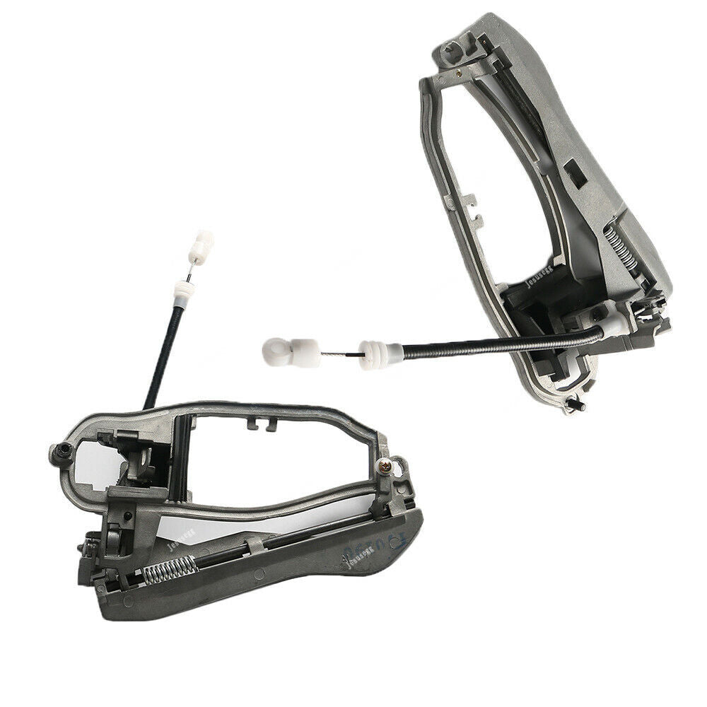 2X Exterior Door Handle Carrier Rear Left Right Side Outside for BMW X5 E53