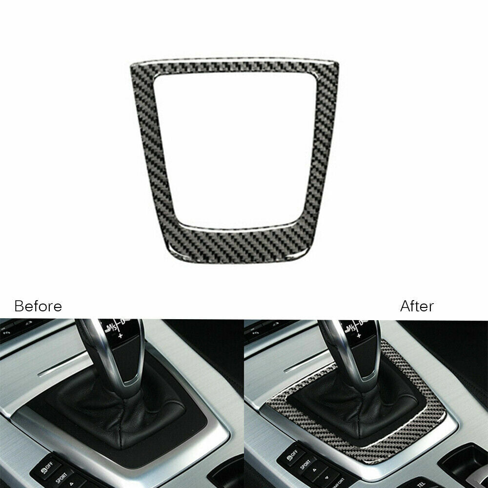 Carbon fiber internal gear shift panel trim cover suitable for BMW Z4 E89 2009-15