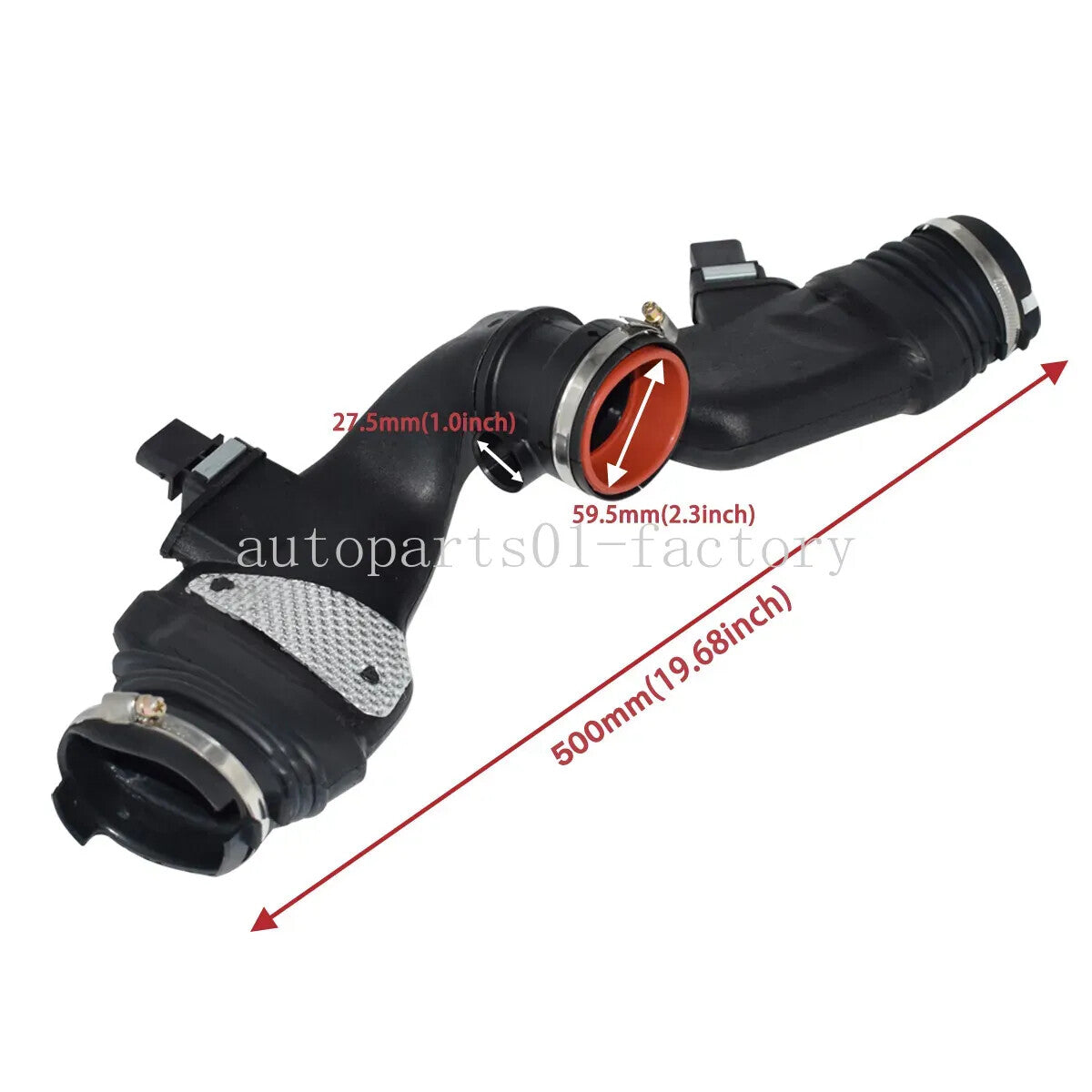6420908237 Engine Air Duct W/ Mass Sensor for Mercedes M-Class W164 ML320 ML350
