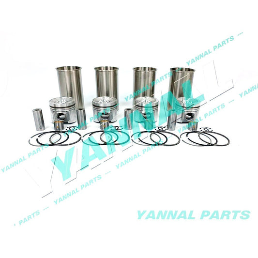 new Komatsu PC130-8 QSB3.3 cylinder overhaul liner kit with piston ring liners