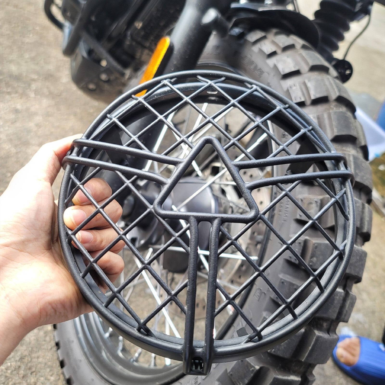 Motorcycle Headlight Protection Grill Fit for Triumph Speed Twin 900 Speed 400