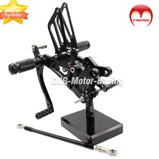 Rear CNC racing pedal gears and foot spikes are suitable for CBR600F F4I 2001 - 2005 2006 2007