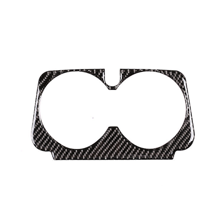 Carbon fiber cup holder panel trim suitable for Mercedes-Benz C-Class W205 GLC