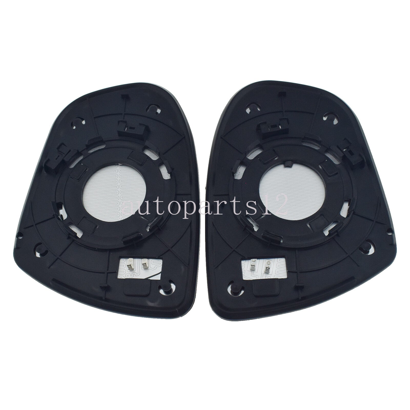 Left and right mirror-finish heated windows (pair) for Kia Optima 2011 - 2016