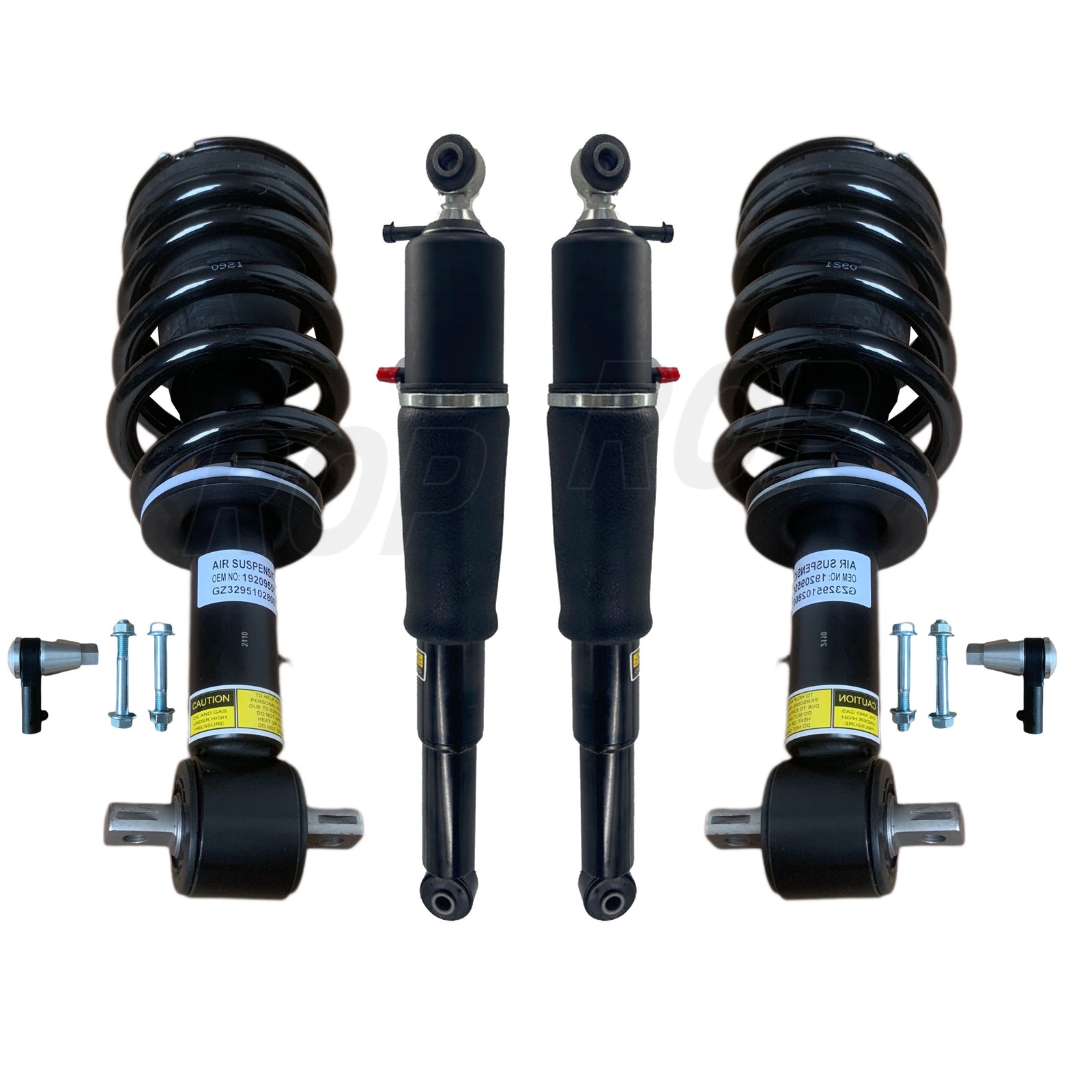 Front Strut Assys + Rear Air Shocks For 2007-2014 for Escalade Avalanche Tahoe for Yukon
