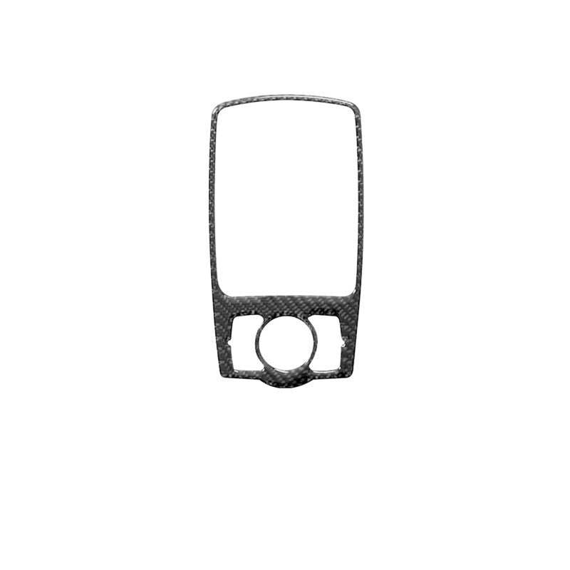 Carbon Fiber Interior Gear Shift Panel Cover Trim for Audi Q7 2007-2015