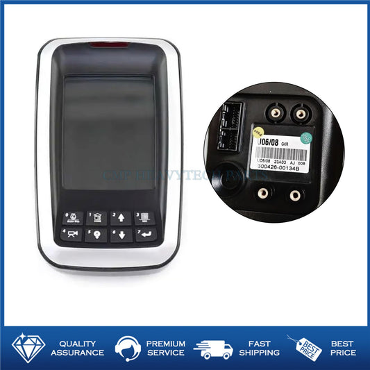 Monitor 300426-00134B 300426-00134C For Doosan DX85R-3 Bobcat E62 E63 E85