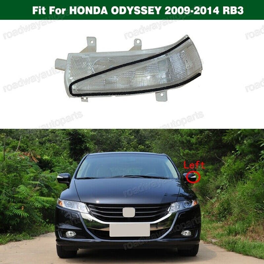 Left Side View Door Mirror LED Turn Signal Light for HONDA ODYSSEY 2009-2014 RB3