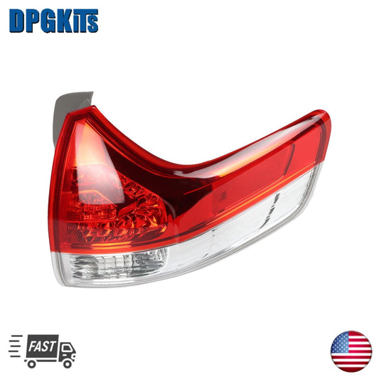 For 2011-2014 for Toyota for Sienna Outer Tail Light Lamp Right Passenger Side Mounted