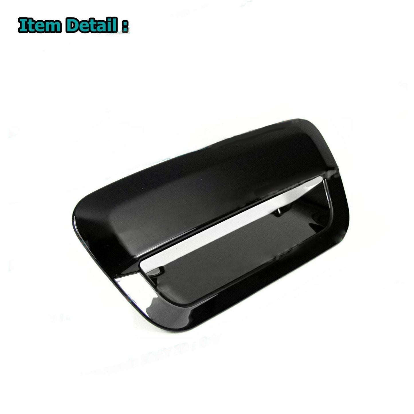 For 2014-2023 for Dodge Durango SUV Glossy Black Rear Trunk Door Handle Bowl Cover