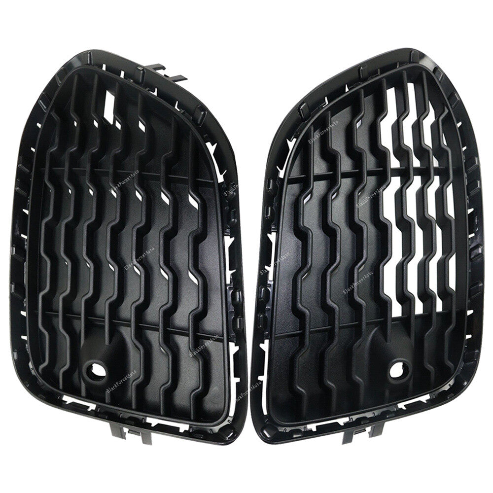 for BMW 2015-2017 X3 xDrive35i 2015-2018 X4 Front LHRH Bumper Grille Gril Black